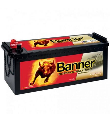 Autobaterie / akumulátor kyselino-olověný Banner Buffalo Bull SHD Professional 12V 145Ah 64503 | Filson Store