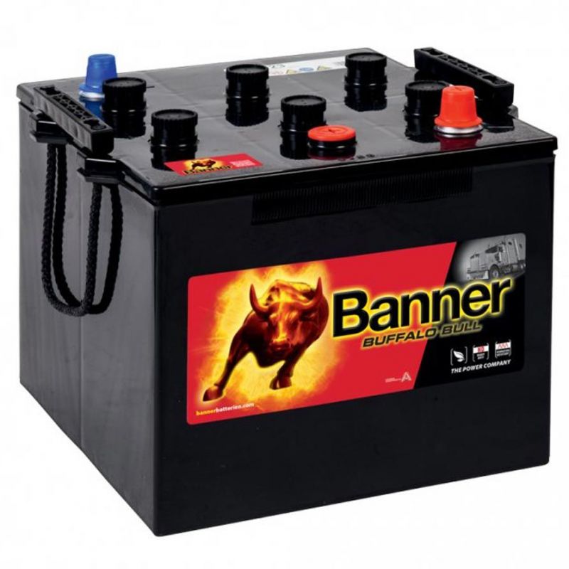 Levně Autobaterie / akumulátor kyselino-olověný Banner Buffalo Bull 12V 125Ah 62523