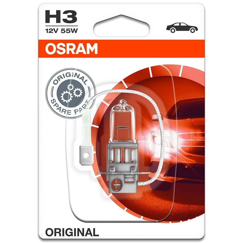 Autožárovka Osram Original H3 12V 55W Pk22s - blister 1ks