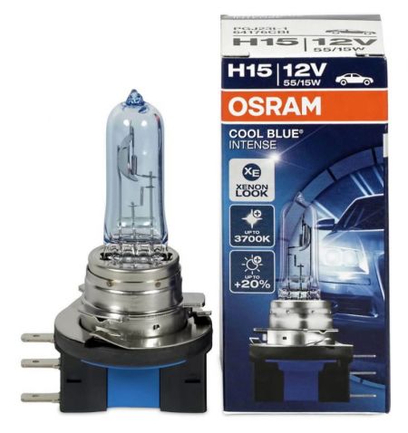 Autožárovka Osram Cool Blue Intense H15 12V 55/15W PGJ23T-1 - krabička 1ks | Filson Store