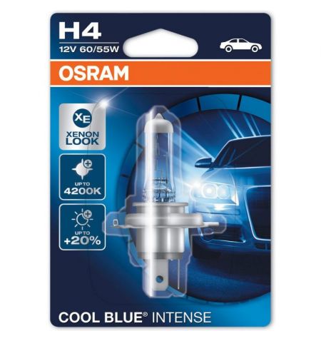 Autožárovka Osram Cool Blue Intense H4 12V 60/55W P43t - blister 1ks | Filson Store