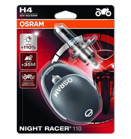 Autožárovky Osram Night Racer 110 H4 12V 60/55W P43t - blister 2ks | Filson Store
