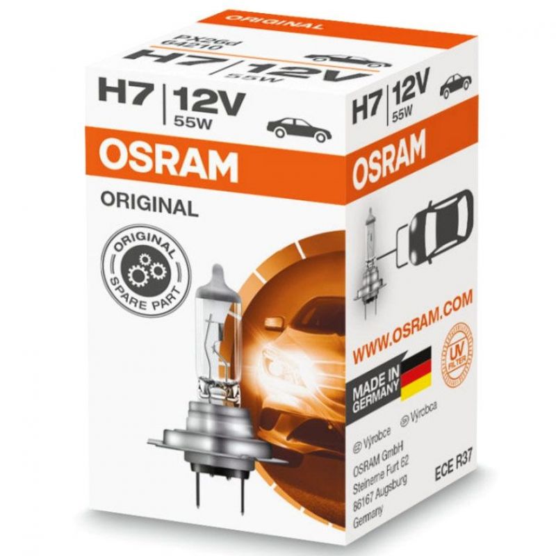 Autožárovka Osram Original H7 12V 55W PX26d - krabička 1ks