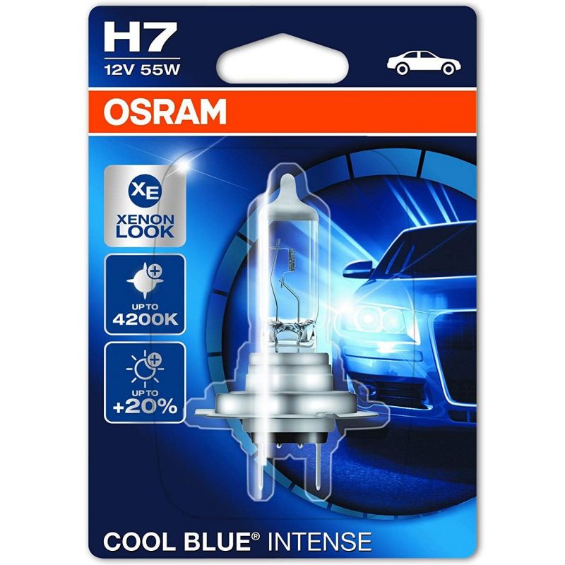 Autožárovka Osram Cool Blue Intense H7 12V 55W PX26d - blister 1ks