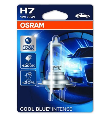 Autožárovka Osram Cool Blue Intense H7 12V 55W PX26d - blister 1ks | Filson Store