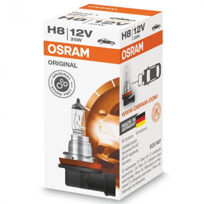 Autožárovka Osram Original H8 12V 35W PGJ19-1 - krabička 1ks
