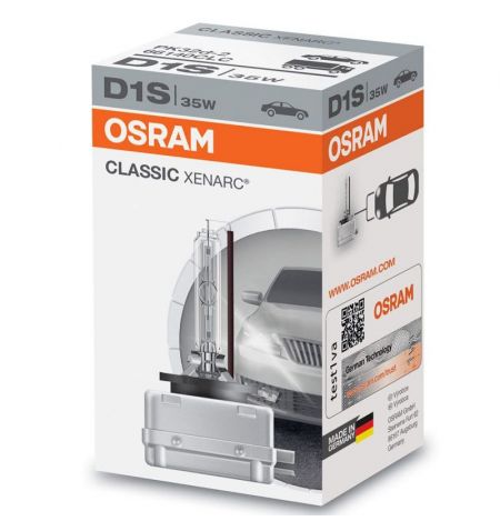 Autožárovka Osram Xenarc Classic D1S 85V 35W PK32d-2 - krabička 1ks | Filson Store