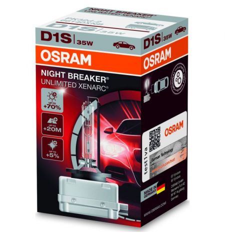 Autožárovka Osram Xenarc Night Breaker Unlimited D1S 85V 35W PK32d-2 - krabička 1ks | Filson Store