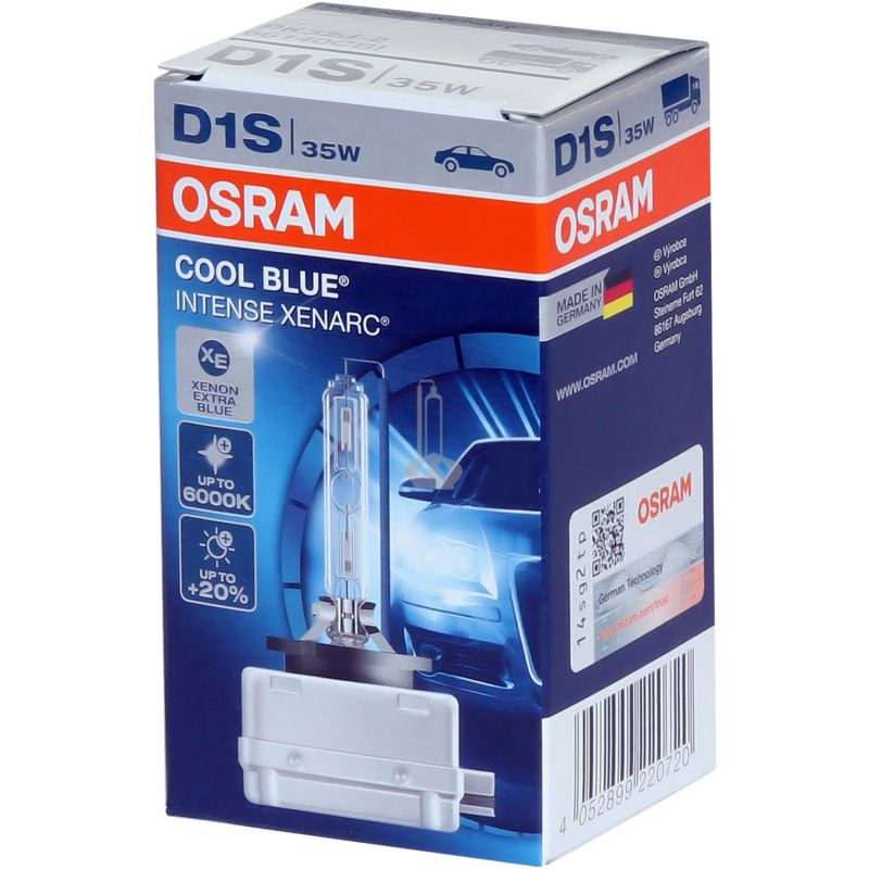 Autožárovka Osram Xenarc Cool Blue Intense D1S 85V 35W PK32d-2 - krabička 1ks