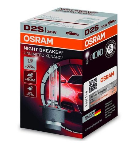Autožárovka Osram Xenarc Night Breaker Unlimited D2S 85V 35W PK32d-2 - krabička 1ks | Filson Store