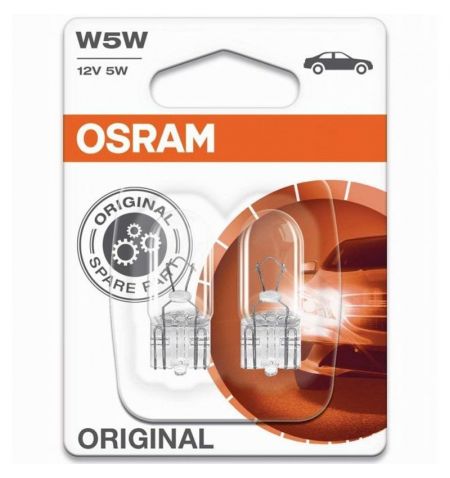 Autožárovka Osram Original W5W 12V 5W W2.1x9.5d - blister 2ks | Filson Store