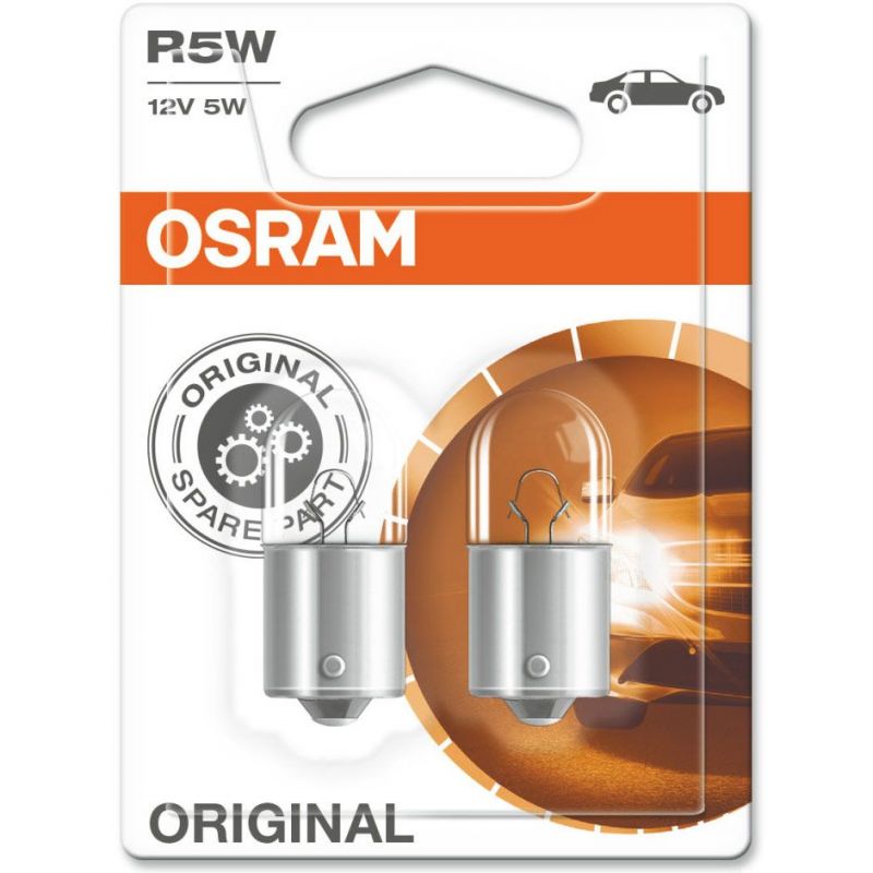 Autožárovka Osram Original R5W 12V 5W BA15s - blister 2ks