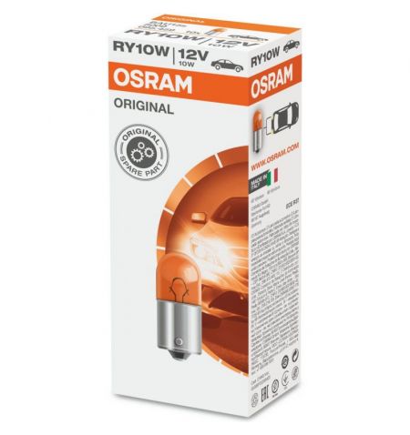Autožárovka Osram Original RY10W 12V 10W BA15s - oranžová / krabička 1ks | Filson Store