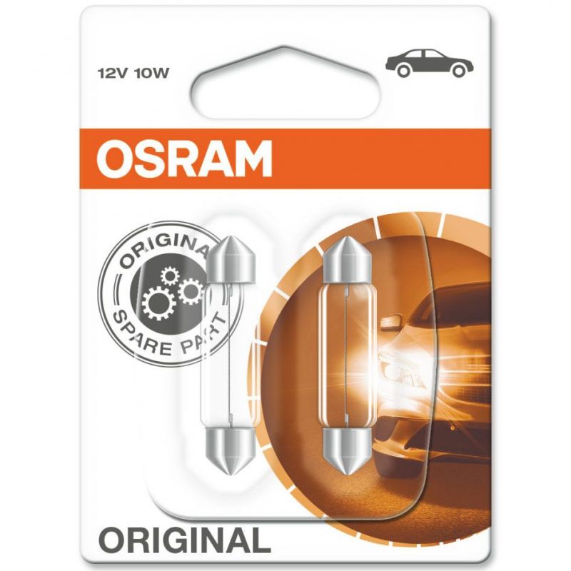 Autožárovka Osram Original C10W 12V 10W SV8.5-41 - blister 2ks