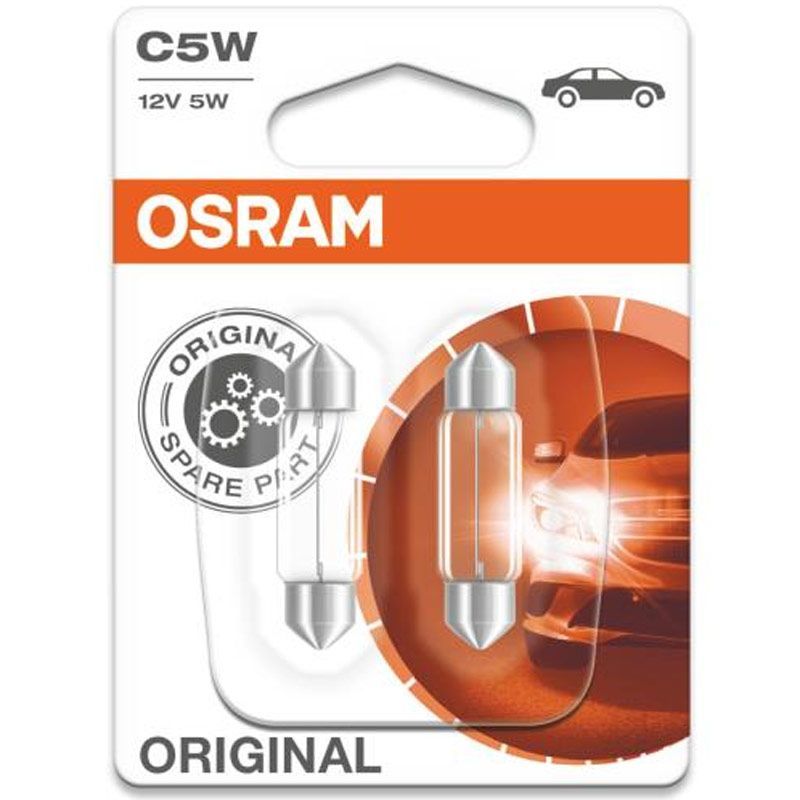 Autožárovka Osram Original C5W 12V 5W SV8.5-8 - blister 2ks