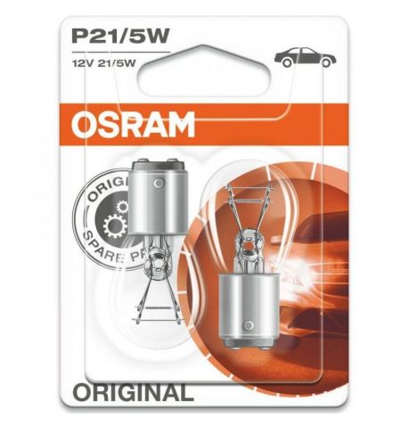 Autožárovka Osram Original P21/5W 12V 21/5W BAY15d - blister 2ks | Filson Store