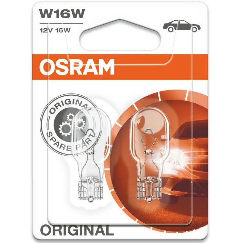 Autožárovka Osram Original W16W 12V 16W W2.1X9.5d T15 - blister 2ks