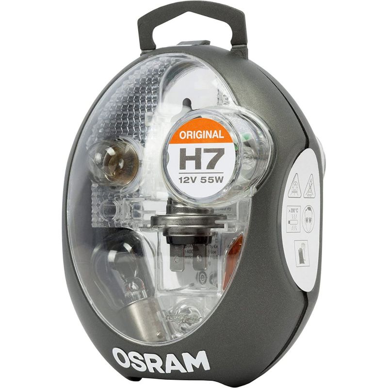Autožárovky Osram Original - servisní kufřík žárovek a pojistek / Uni H7