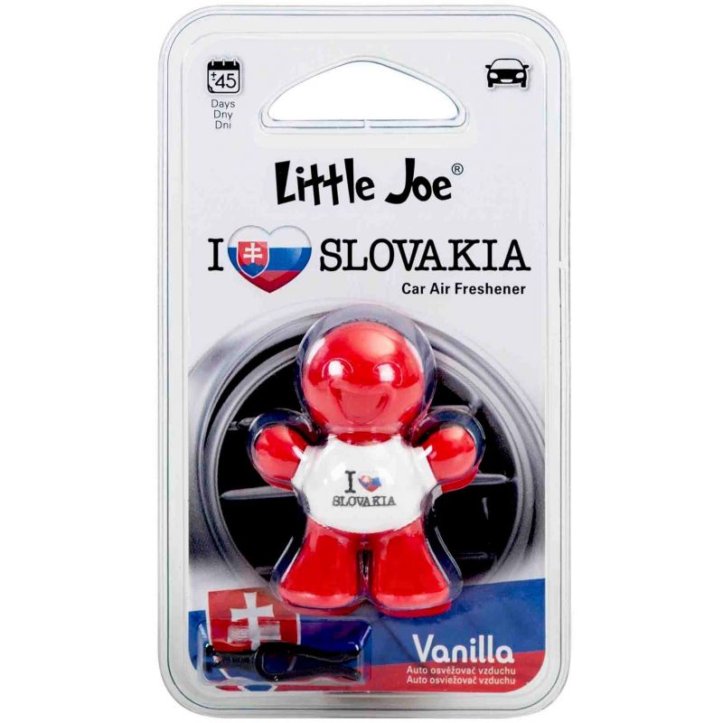 Osvěžovač vzduchu / vůně do auta - Little Joe I Love Slovakia Vanilla