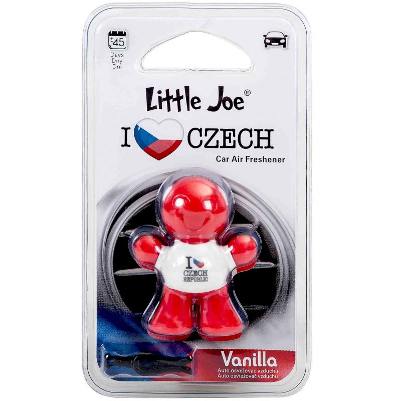 Osvěžovač vzduchu / vůně do auta - Little Joe I Love Czech Vanilla
