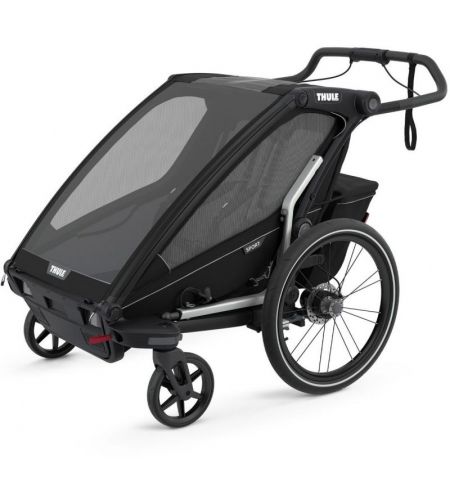 Multifunkční dětský sportovní vozík / kočárek pro běh a procházky pro 2 děti Thule Chariot Sport 2 - Midnight Black | Filson ...