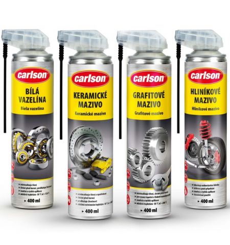 Dárková sada autokosmetiky Carlson Gold Edition - čtyři druhy maziv | Filson Store