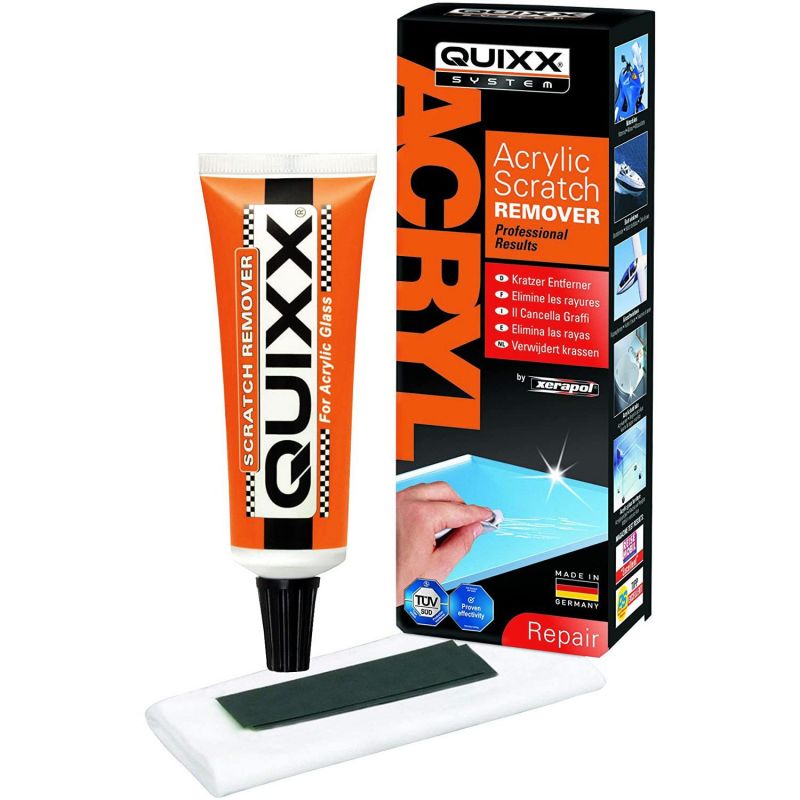 Odstraňovač škrábanců z akrylového skla / plexiskla Quixx Acryl Scratch Remover