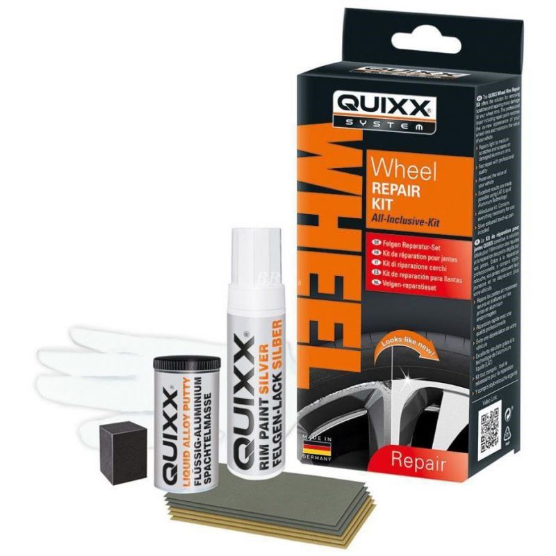 Souprava na opravu disků kol z lehkých slitin Quixx Wheel Repair Kit