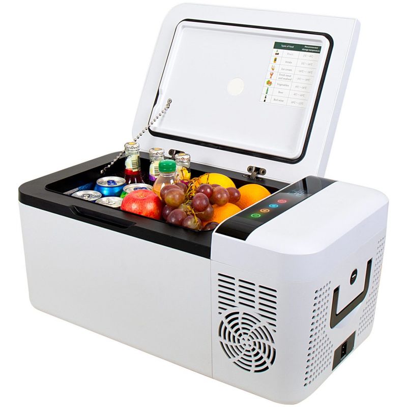 Autochladnička / mraznička / lednice kompresorová / chladící box do auta Aroso 12V/24V/230V 15l -18°C | Filson Store
