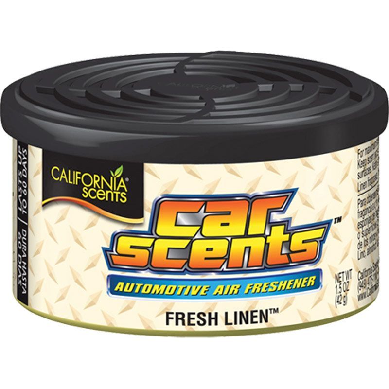 Osvěžovač vzduchu / vůně do auta California Scents - Fresh Linen / Čerstvě vypráno