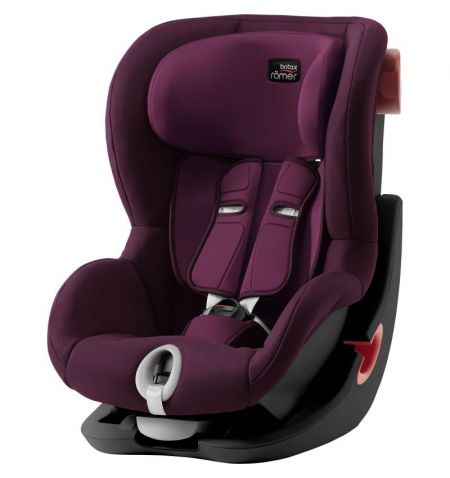 Dětská autosedačka Britax Römer King II Black / Burgundy Red 9-18kg / věk 9 měsíců až 4 roky | Filson Store