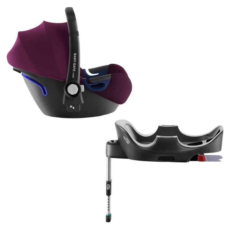 Dětská autosedačka Britax Römer Baby-Safe 2 i-Size Bundle Flex / Burgundy Red 0-13kg / věk od narození do 15 měsíců