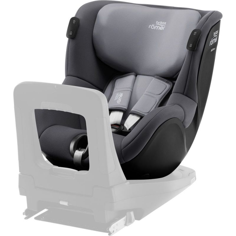 Dětská autosedačka Britax Römer Dualfix i-Sense / Midnight Grey 0-18kg / věk od 3 měsíců do 4 let