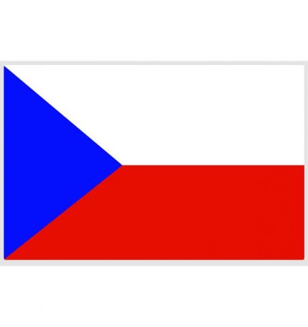 Samolepka poloplastická - vlajka Česká republika | Filson Store