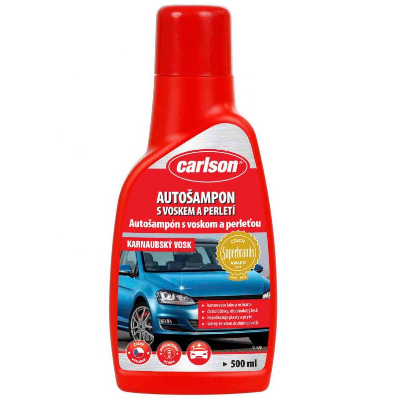 Autošampón s perleťovým efektem 500ml - s carnaubským voskem