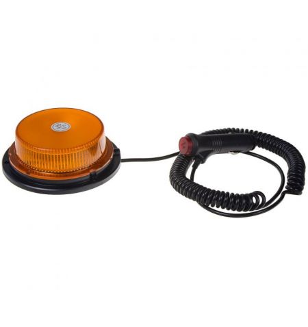 Maják LED diodový - oranžový / 12-24V / 18x 1W LED / magnetické uchycení / ECE R10 | Filson Store