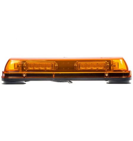 Rampa světelná LED diodová - oranžová / 12V / 24x 1W LED / šířka 44cm / magnetické uchycení / ECE R10 | Filson Store