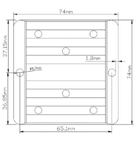 Měnič napětí lineární 24V na 12V / 10A | Filson Store