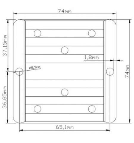 Měnič napětí lineární 24V na 12V / 20A | Filson Store