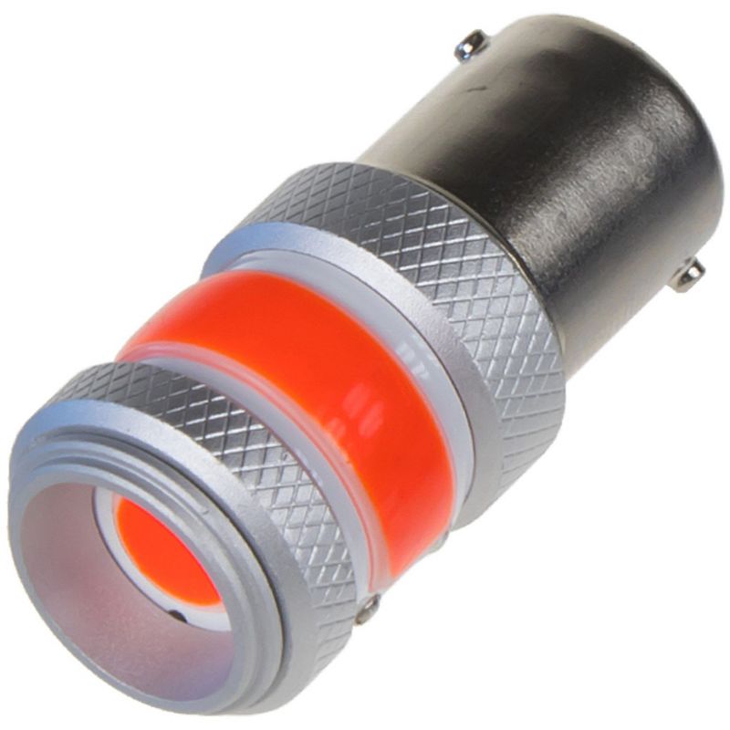 Žárovka LED diodová 9-60V / BA15S / červená / COB Chip-on-Board 360 stupňů / 12W