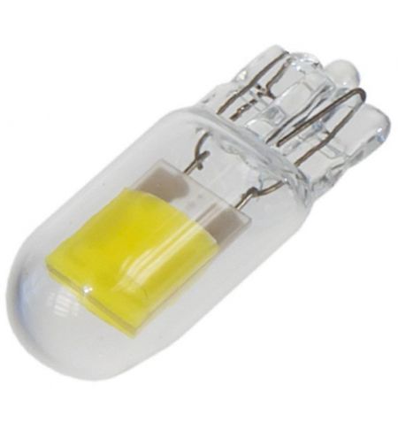 Žárovka LED diodová 12V / T10 W5W / bílá / COB Chip-on-Board / celosklo | Filson Store