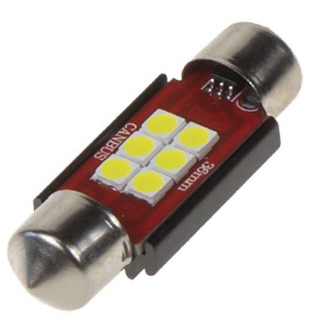 Žárovka LED diodová 12-24V / sufit 36mm / bílá / 6x LED 2835SMD | Filson Store
