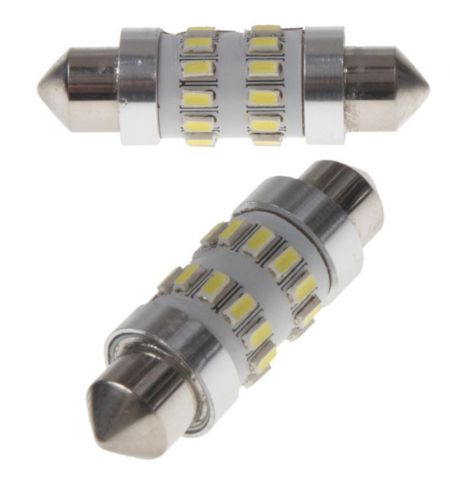 Žárovka LED diodová 12V / sufit 39mm / bílá / 24x LED 3014SMD | Filson Store