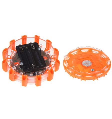 Bezpečnostní SOS světlo 12 / 3x LED dioda / 3x baterie AAA / oranžové | Filson Store