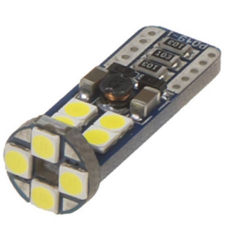 Žárovka LED diodová 12-24V / T10 W5W / bílá / 12x LED 3030SMD | Filson Store