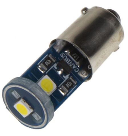 Žárovka LED diodová 12V / BA9S / bílá / 3x LED 3030SMD | Filson Store