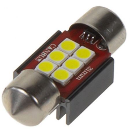 Žárovka LED diodová 12-24V / sufit 31mm / bílá / 6x LED 2835SMD | Filson Store
