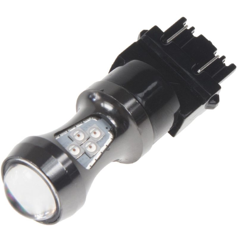 Žárovka LED diodová 12-24V / T20 3157 / červená / 16x LED 3030SMD