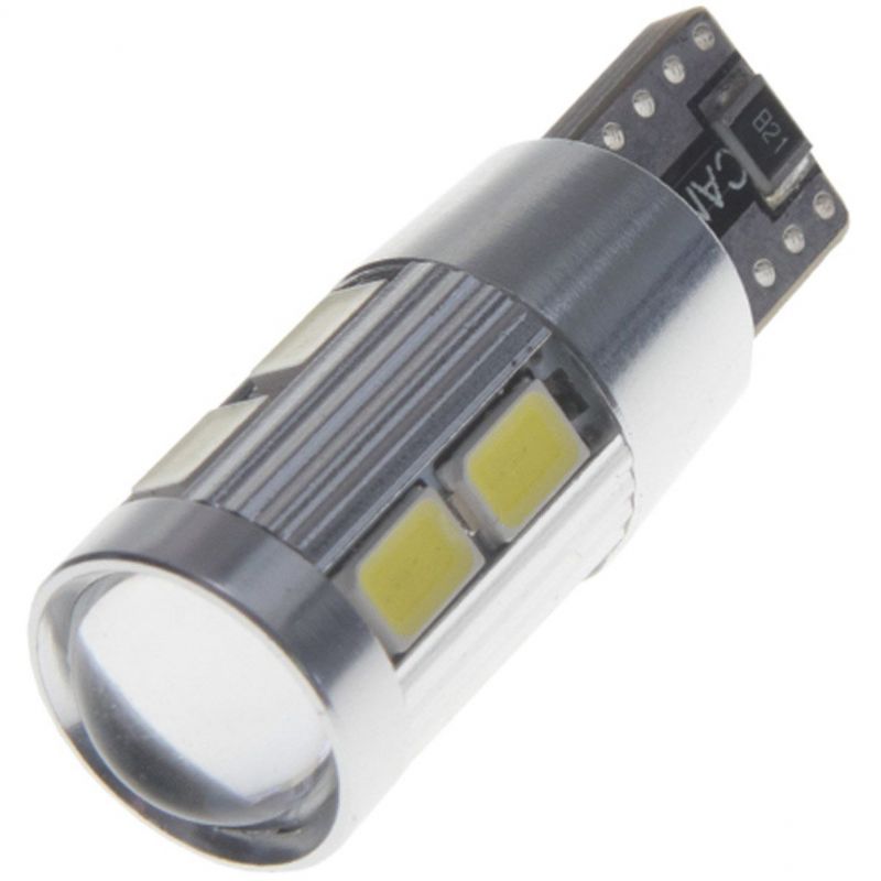 Žárovka LED diodová Cree 12V / T10 W5W / bílá / Cree 5W / 8x LED 5630SMD