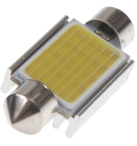 Žárovka LED diodová COB Chip-on-Board 12V / sufit 39mm / bílá | Filson Store